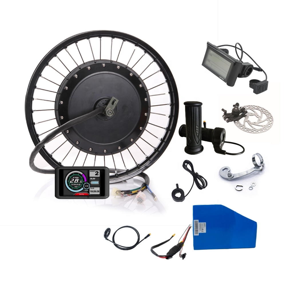 Electric Motorcycle Conversion Kit 72V - عزم دوران كبير دراجة كهربائية دراجة