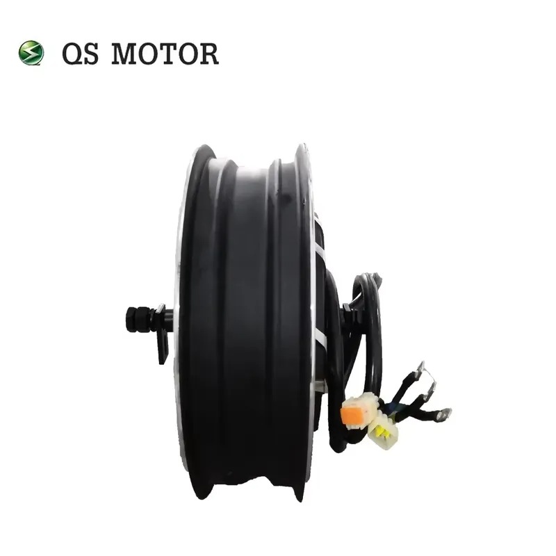 عرض خاص: محرك QS 14*3.5 بوصة 5 - مراجعة 72V 5000W Electric Motorcycle وسعره