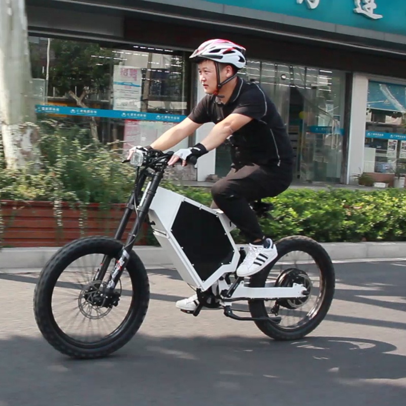 عزم دوران كبير دراجة كهربائية  - مراجعة Electric Motorcycle Conversion Kit 72V وسعره