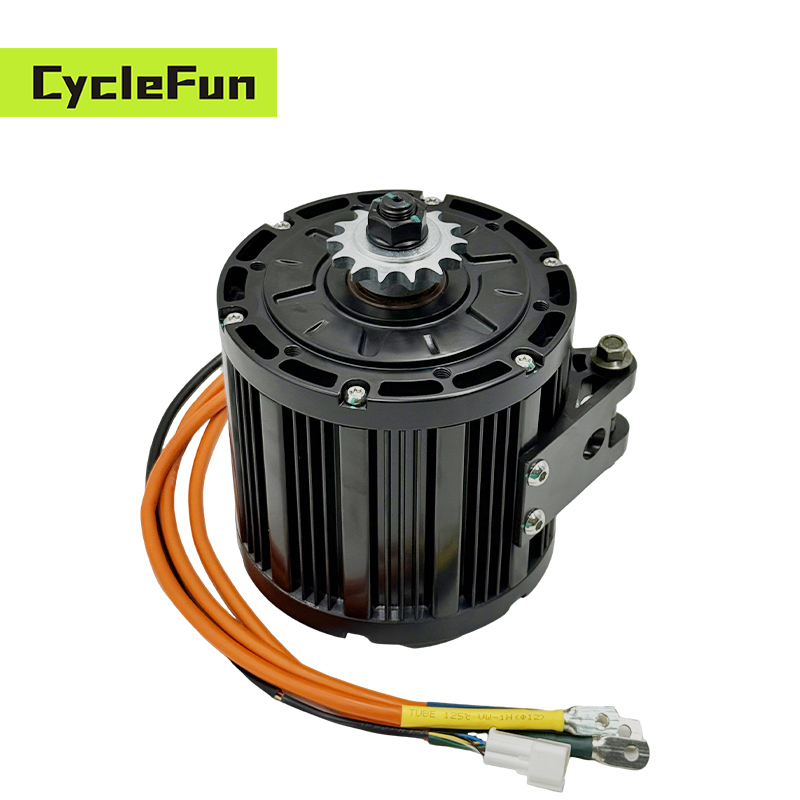 QS138 90H محرك متوسط التصنيف 4 - مراجعة Electric Motorcycle Conversion Kit 72V وسعره